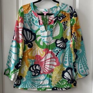 Lilly Pulitzer Thandie Tunic *Chiquita Bonita print
